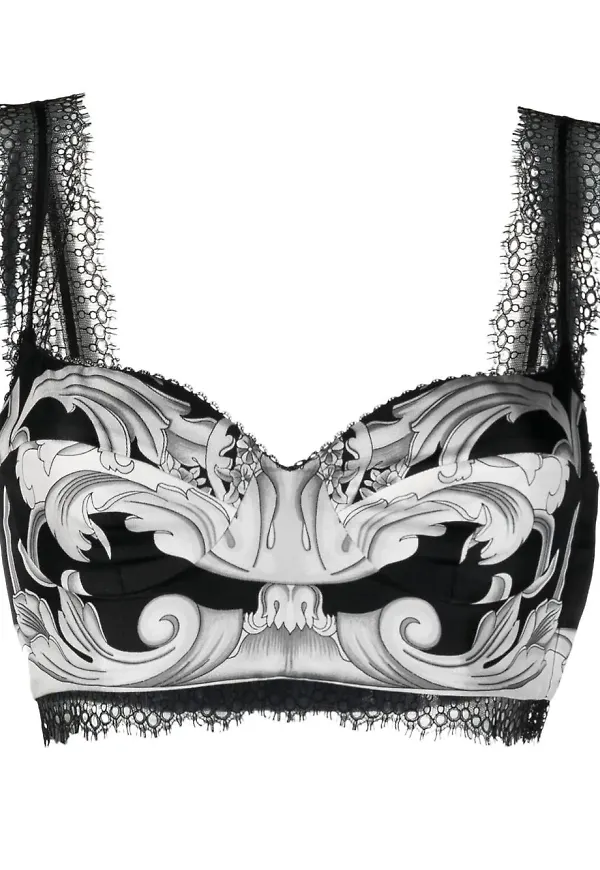 Versace Barocco korsett - Svart