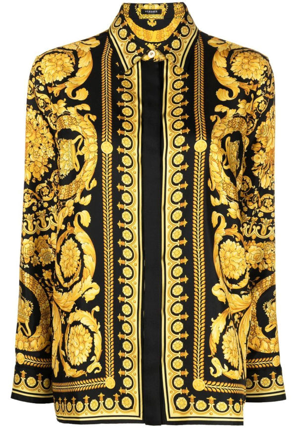 Versace Barocco skjorta - Svart