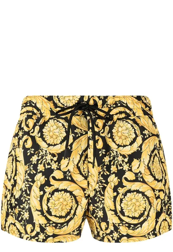 Versace Baroque badbyxor - Svart