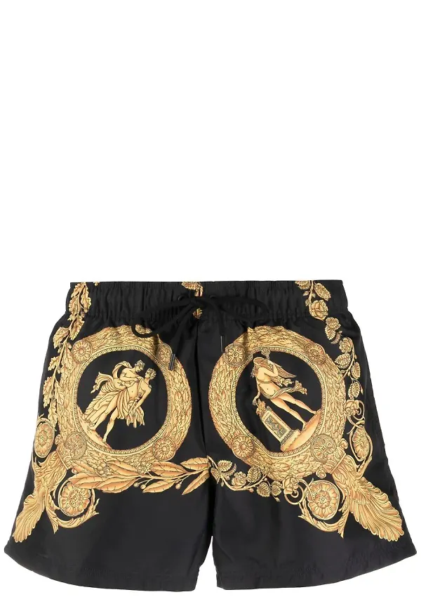 Versace Baroque badbyxor - Svart