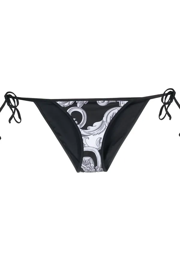 Versace Baroque bikinitrosor - Svart