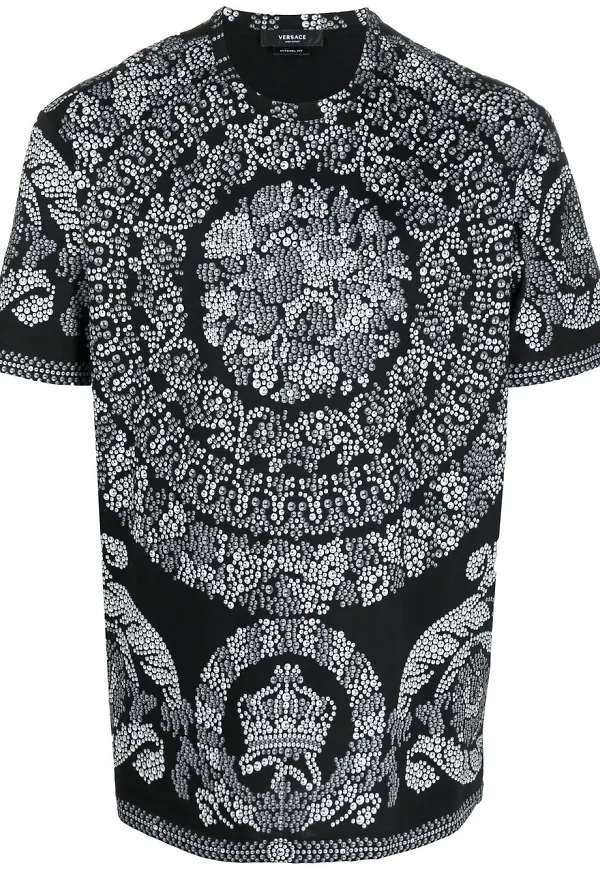 Versace Baroque t-shirt - Svart