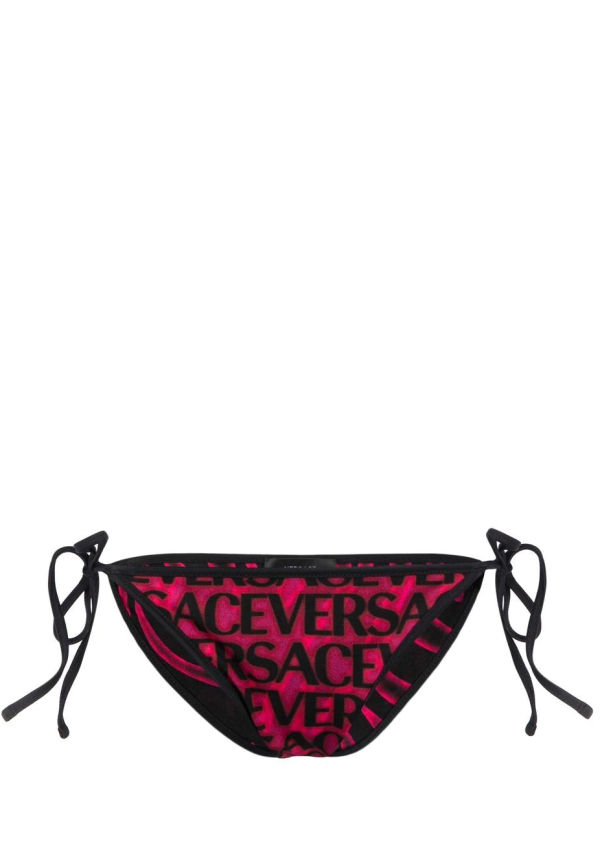 Versace bikinitrosor med logotyp - Svart
