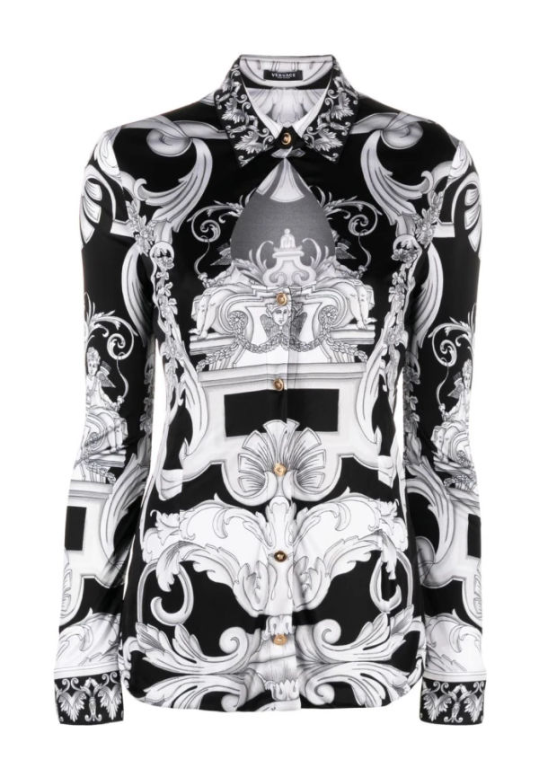 Versace Blouses Svart, Dam