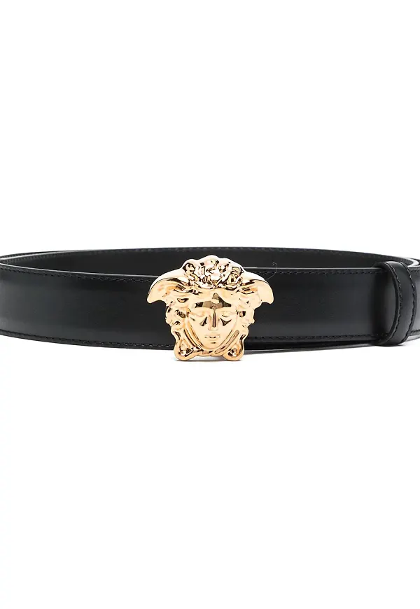 Versace bälte med Medusa - Svart