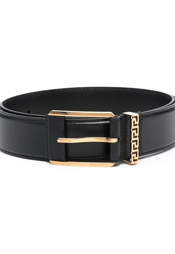 Versace bälte med spänne - Svart