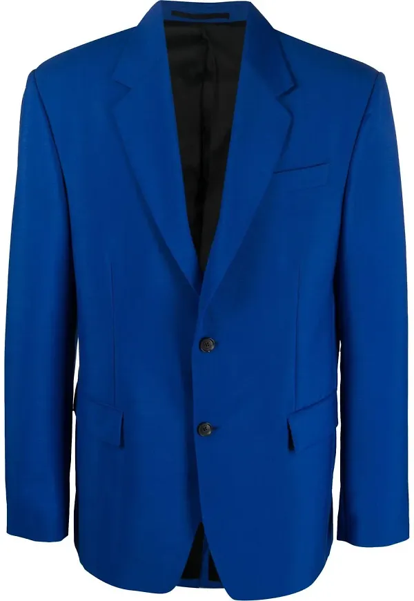 Versace enkelknäppt blazer - Blå