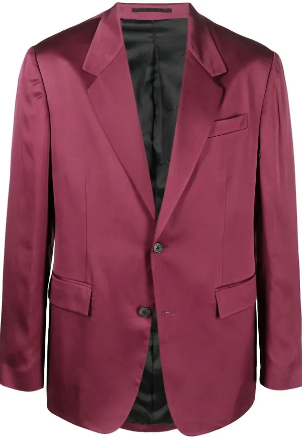 Versace enkelknäppt blazer - Röd