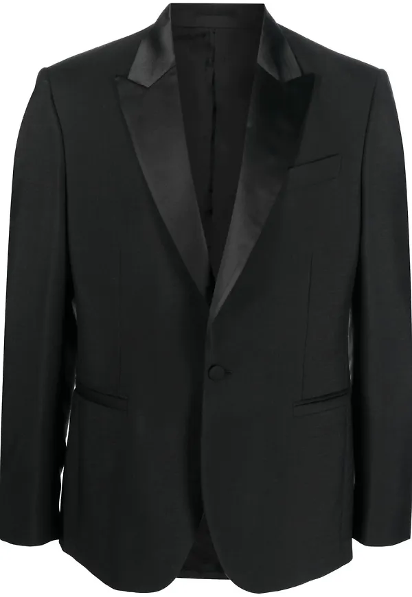 Versace enkelknäppt blazer - Svart