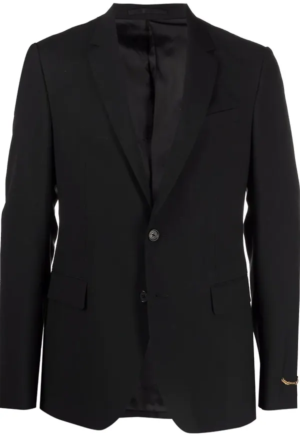 Versace enkelknäppt blazer - Svart