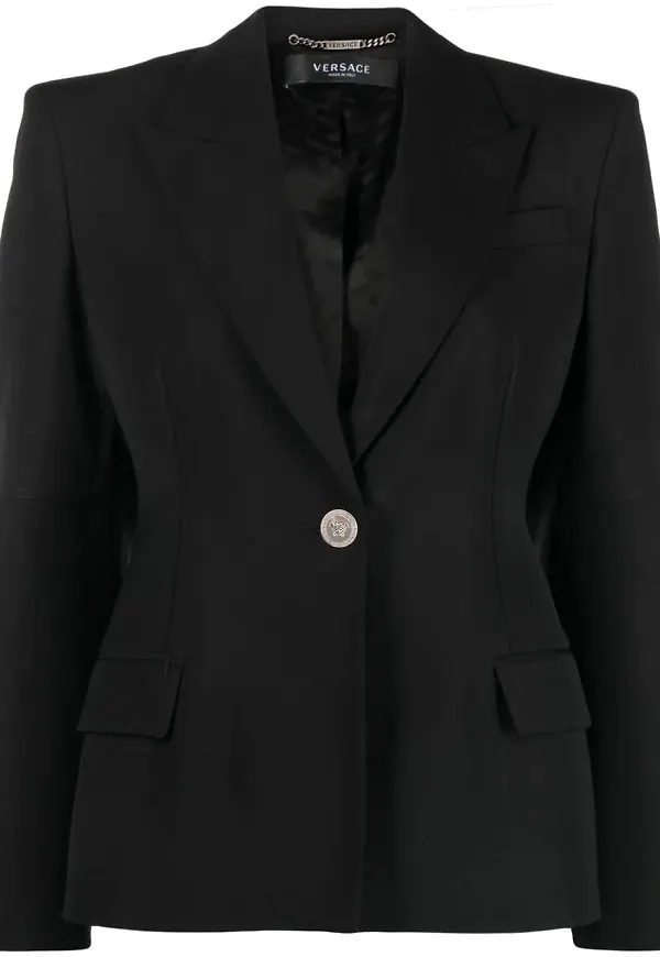 Versace enkelknäppt finblazer - Svart