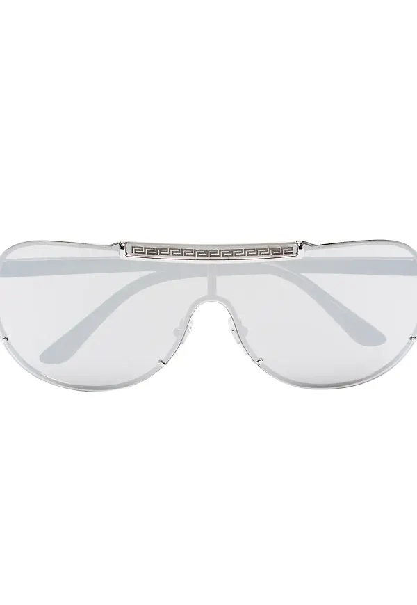 Versace Eyewear pilotsolglasögon - Silverfärgad