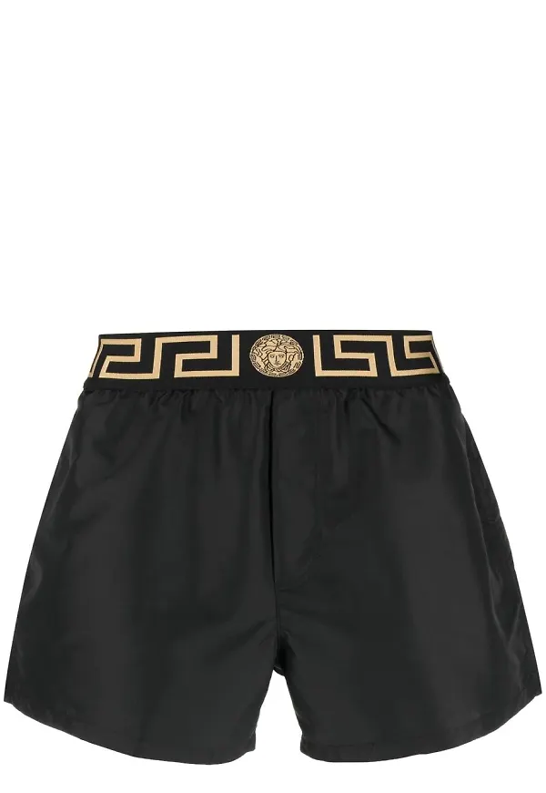 Versace Greca badbyxor - Svart