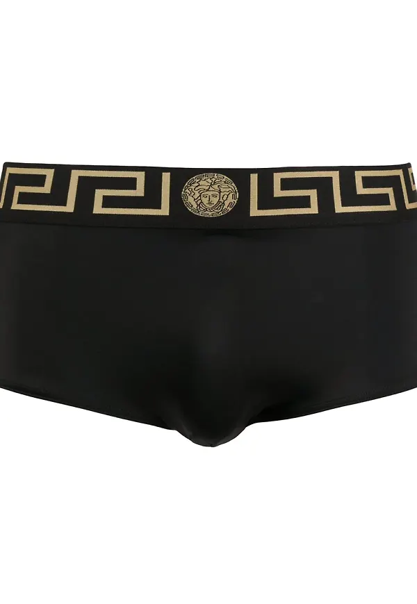 Versace Greca badbyxor - Svart