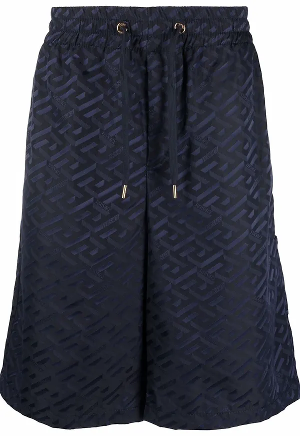 Versace Greca bermudashorts - Blå