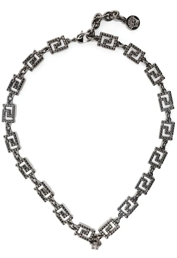 Versace Greca halsband - Svart