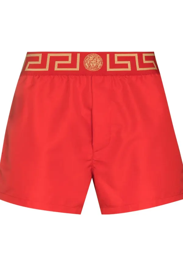 Versace Greca Key badbyxor - Röd
