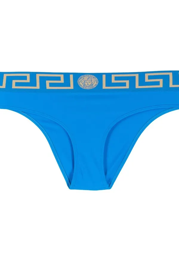 Versace Greca Key bikinitrosor - Blå