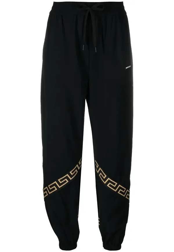 Versace Greca mjukisbyxor - Svart