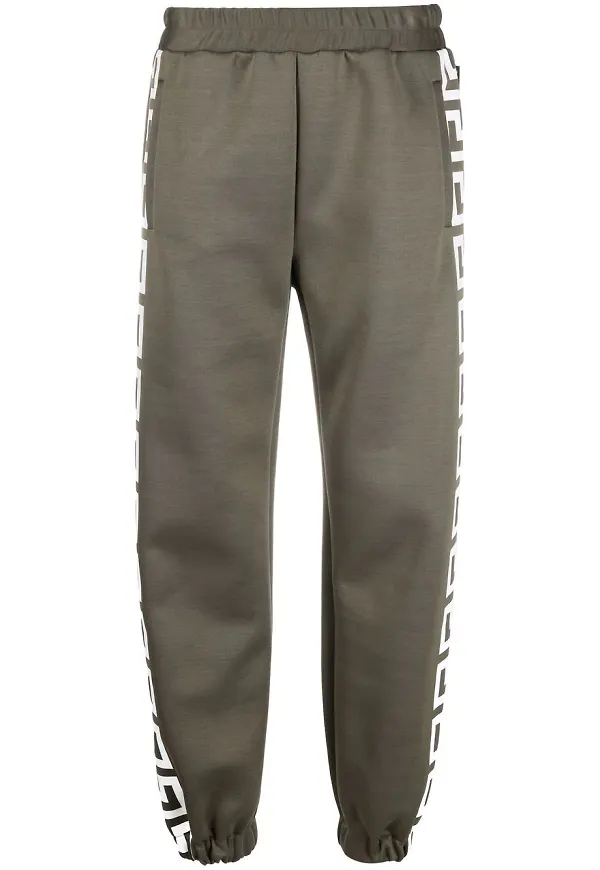 Versace Greca mönstrade trackpants - Grön