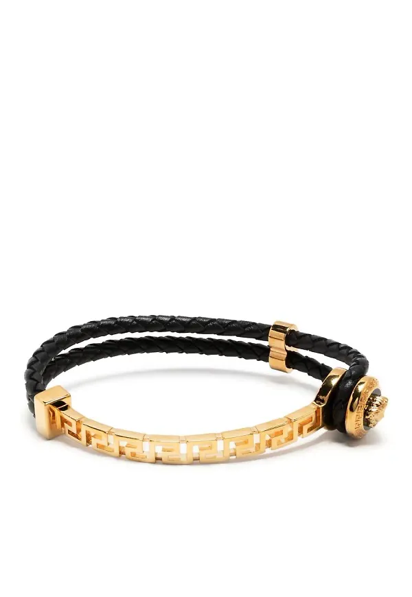 Versace Greek key reparmband - Guldfärgad