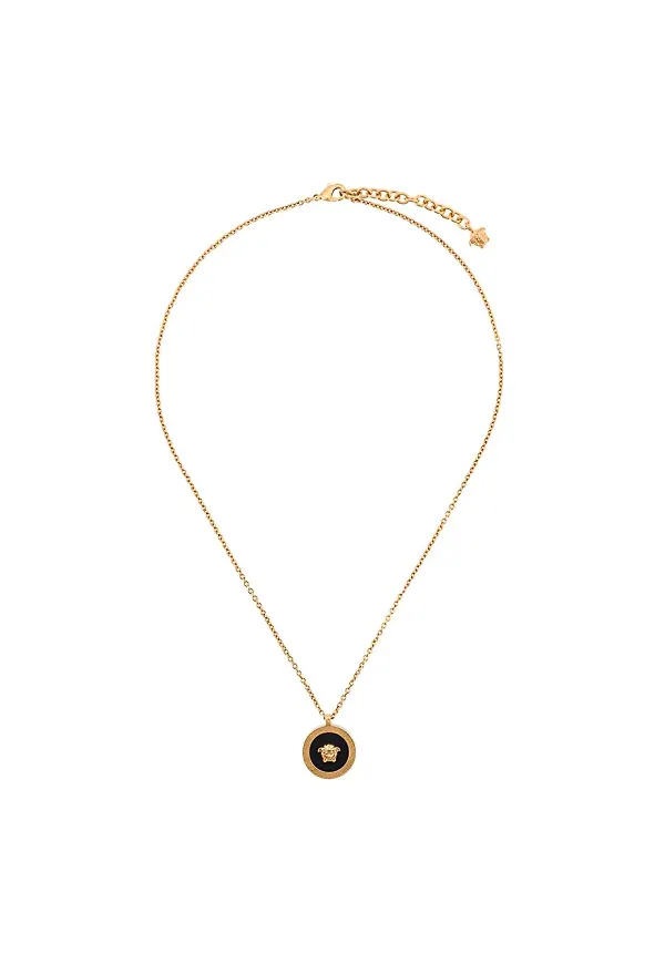 Versace halsband med hänge - Guldfärgad