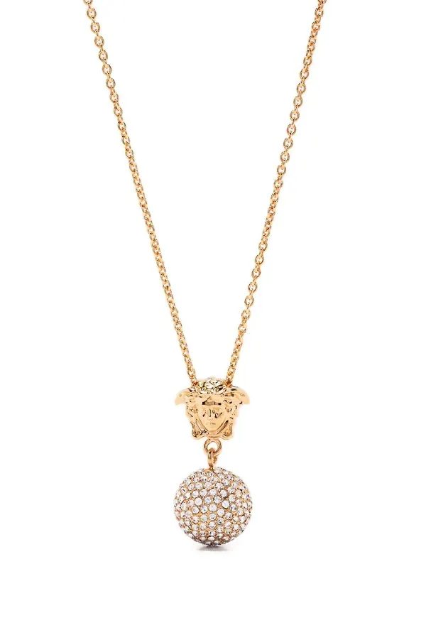 Versace halsband med Medusa - Guldfärgad