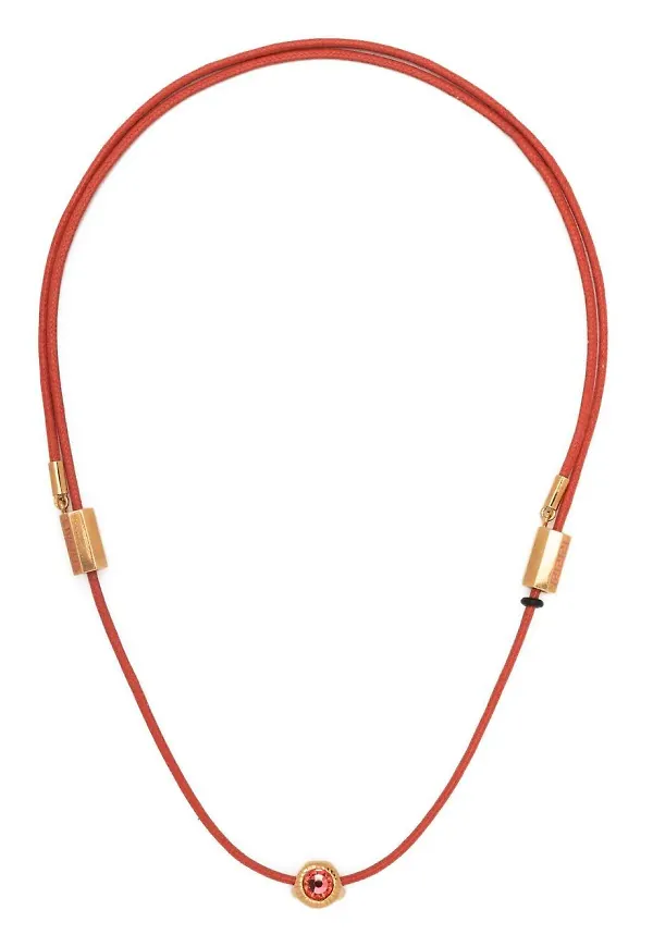 Versace halsband med Medusa - Orange