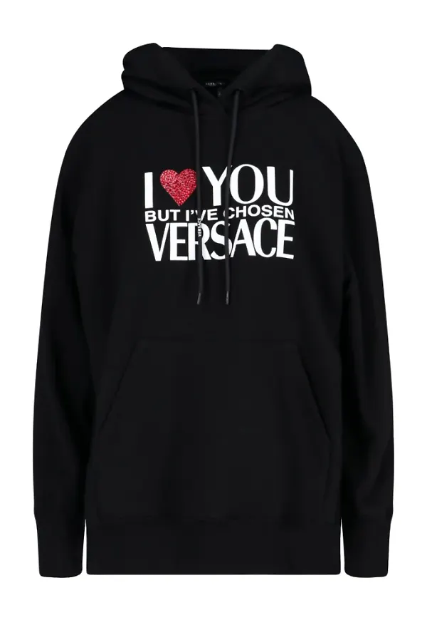 Versace Huvtröja Svart, Dam