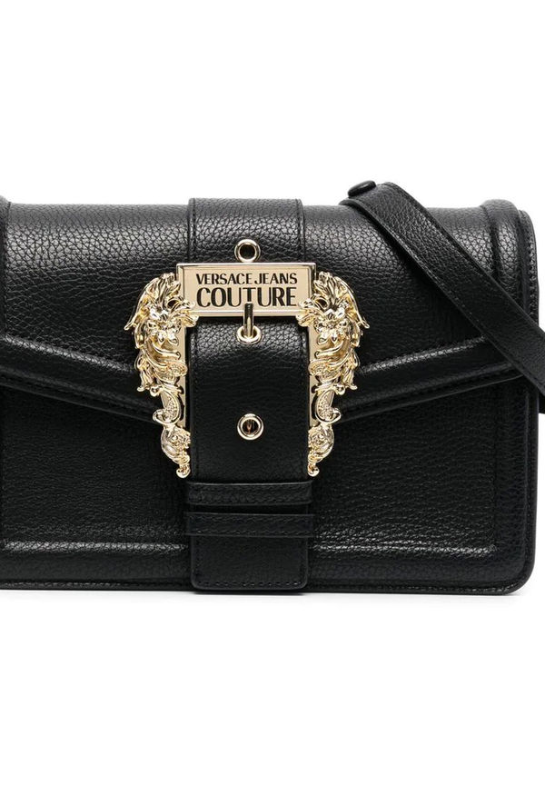 Versace Jeans Couture - Axelremsväskor - Svart - Dam - Storlek: ONE Size