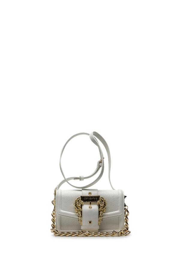 Versace Jeans Couture - Axelremsväskor - Vit - Dam - Storlek: ONE Size