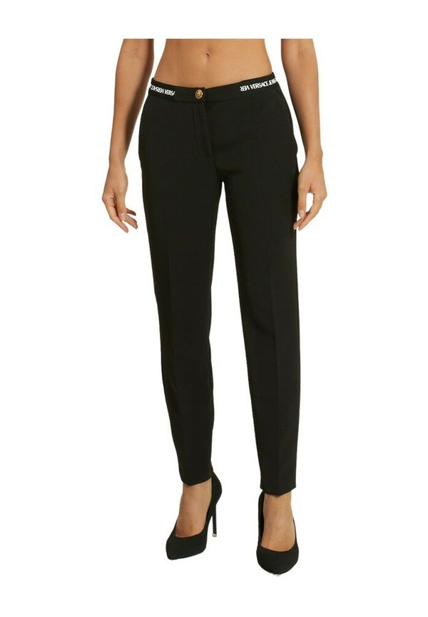 Versace Jeans Couture - Chinos - Svart - Dam - Storlek: 2Xl,M,3Xs