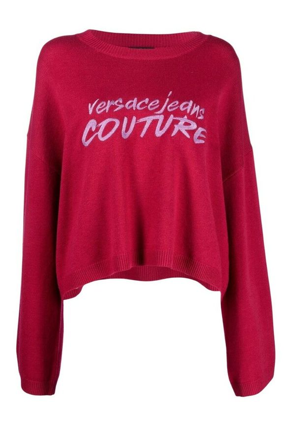 Versace Jeans Couture - Hoodies - Rosa - Dam - Storlek: M,S