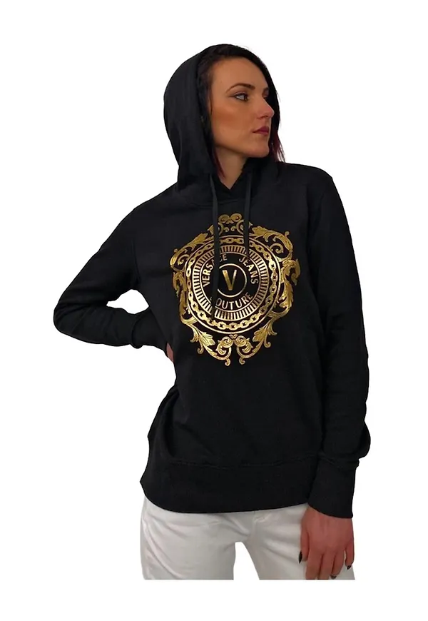Versace Jeans Couture - Hoodies - Svart - Dam - Storlek: XS