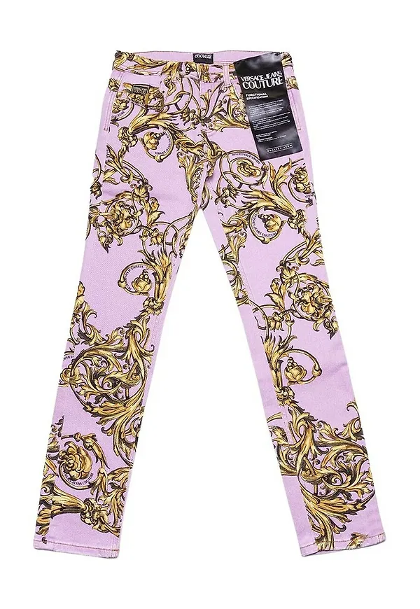 Versace Jeans Couture - Skinny Jeans - Rosa - Dam - Storlek: W27,W28