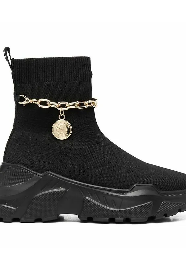 Versace Jeans Couture - Sneakers - Svart - Dam - Storlek: 39 Eu,41 EU