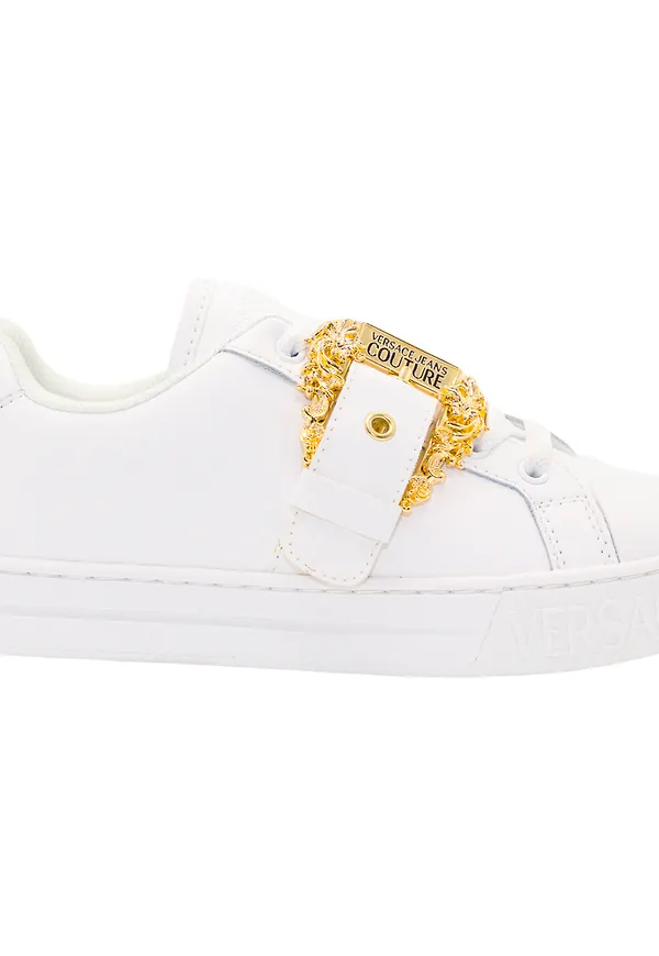 Versace Jeans Couture - Sneakers - Vit - Dam - Storlek: 39 Eu,41 EU