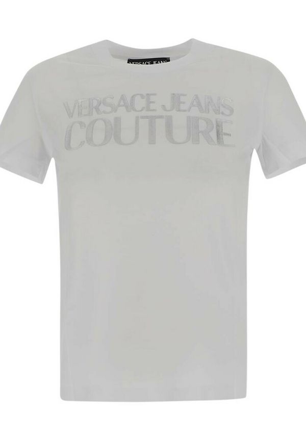 Versace Jeans Couture - T-shirts - Vit - Dam - Storlek: L,M,S,Xs