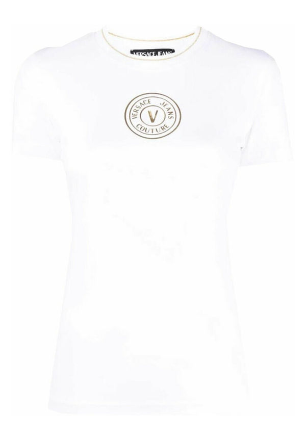 Versace Jeans Couture - T-shirts - Vit - Dam - Storlek: S