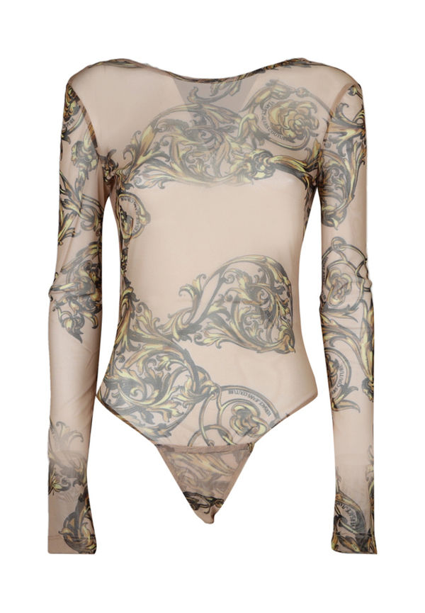 Versace Jeans Couture - Toppar - Beige - Dam - Storlek: S,Xs,2Xs,3Xs