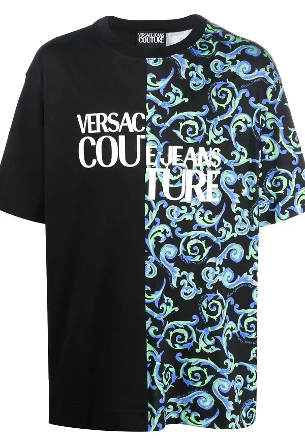 Versace Jeans Couture Barocco t-shirt - Svart