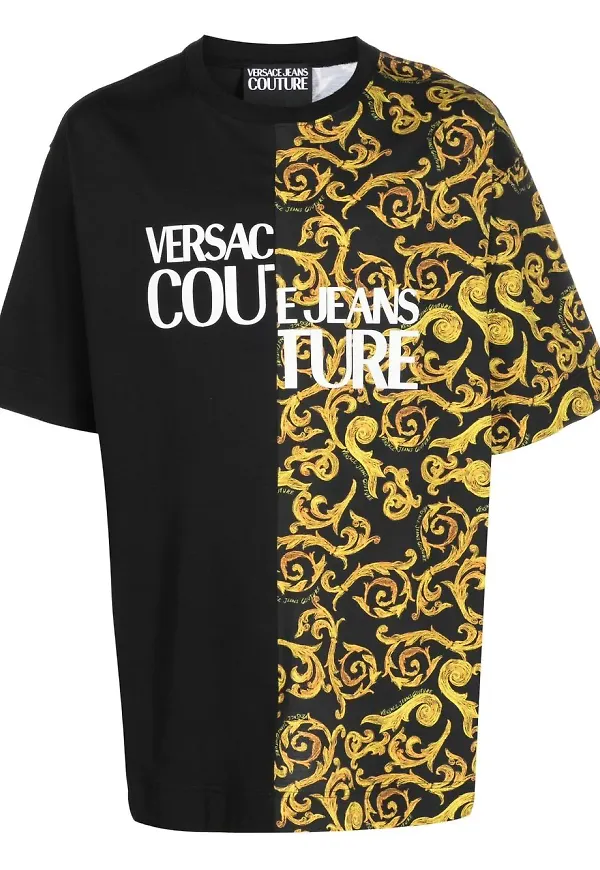 Versace Jeans Couture Barocco t-shirt - Svart
