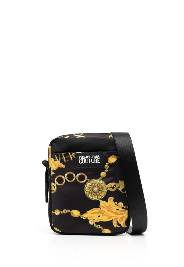 Versace Jeans Couture Baroque axelväska - Svart