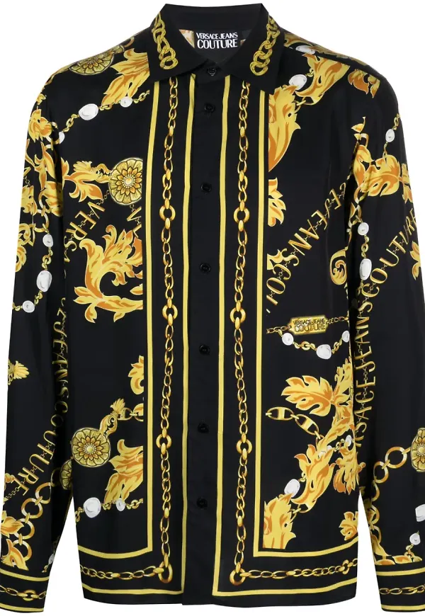 Versace Jeans Couture Baroque sweatshirt - Svart