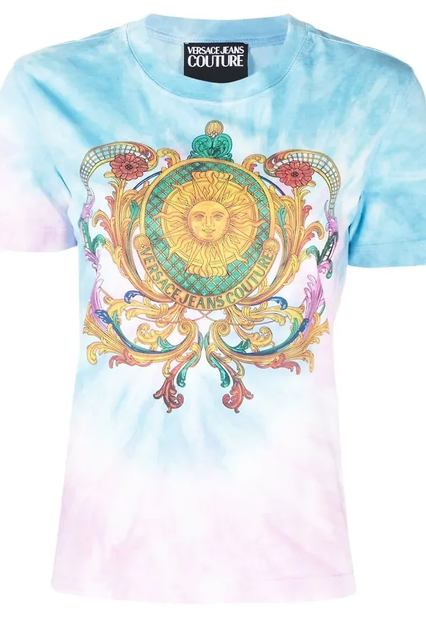 Versace Jeans Couture Baroque t-shirt - Blå