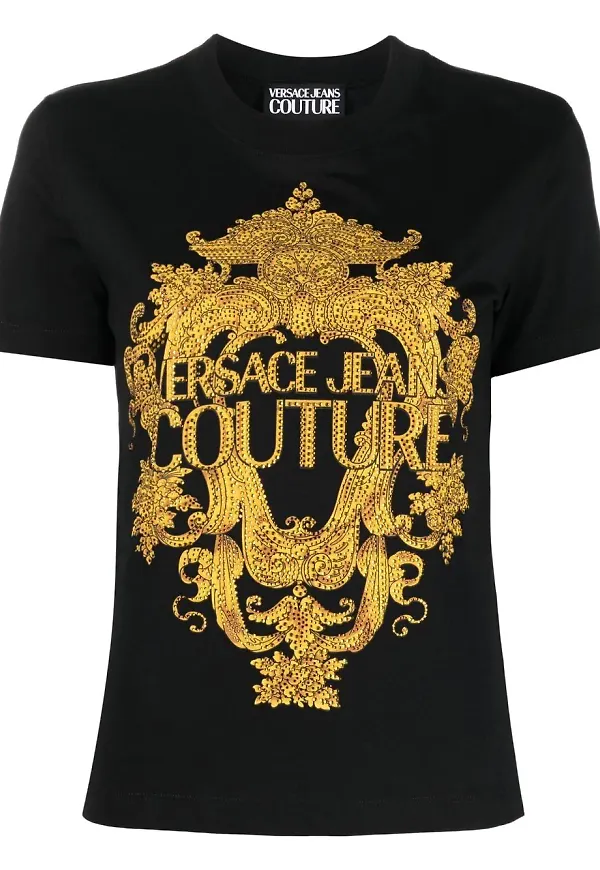 Versace Jeans Couture Baroque t-shirt - Svart