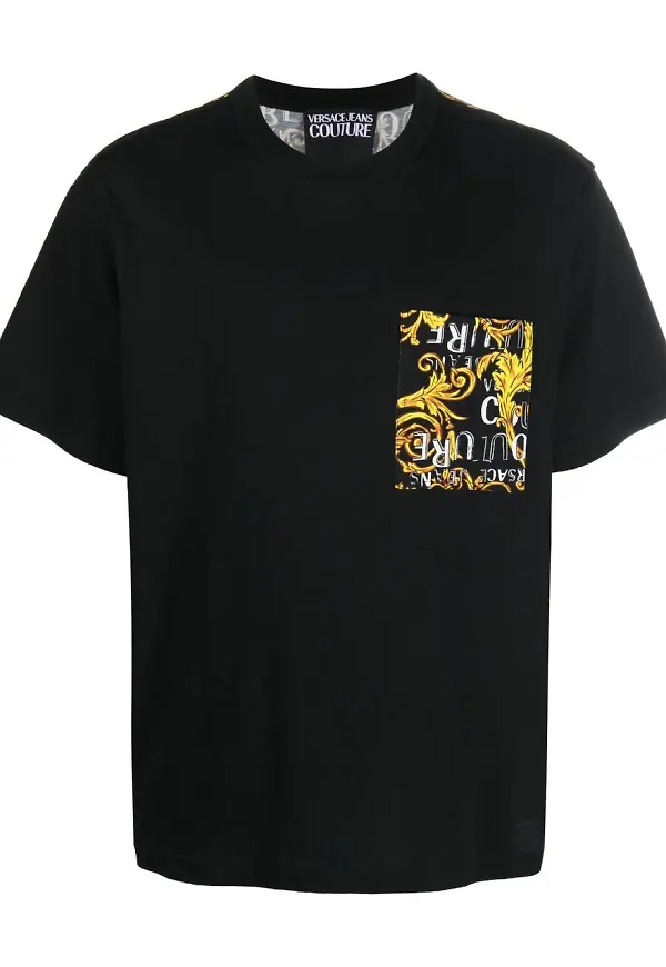 Versace Jeans Couture Baroque t-shirt - Svart