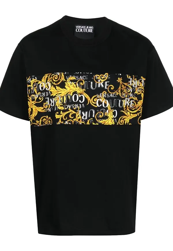 Versace Jeans Couture Baroque t-shirt - Svart