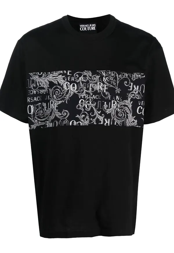 Versace Jeans Couture Baroque t-shirt - Svart