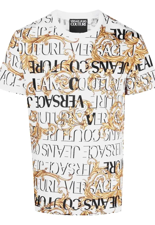 Versace Jeans Couture Baroque t-shirt - Vit